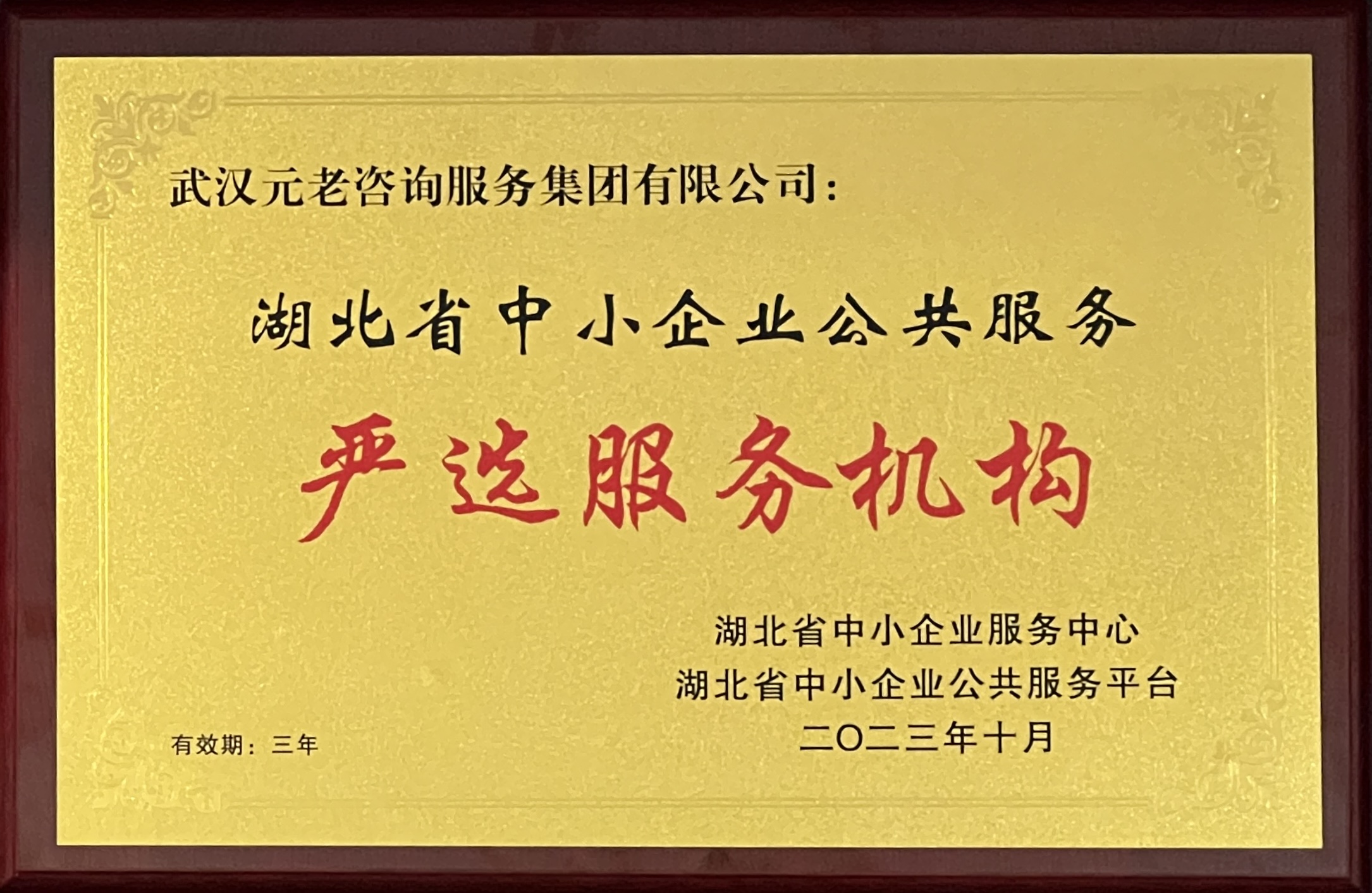 湖北省中小企業(yè)公共服務(wù)嚴(yán)選服務(wù)機(jī)構(gòu)
